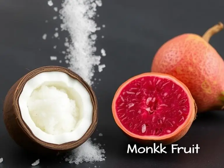 Coconut Sugar vs Monk Fruit
